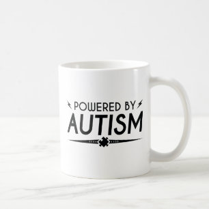 Powered By Autism Coffee Mug