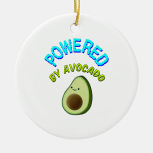 Powered By Avocado Ceramic Tree Decoration