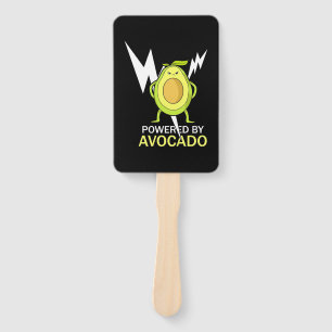 Powered By Avocado Hand Fan