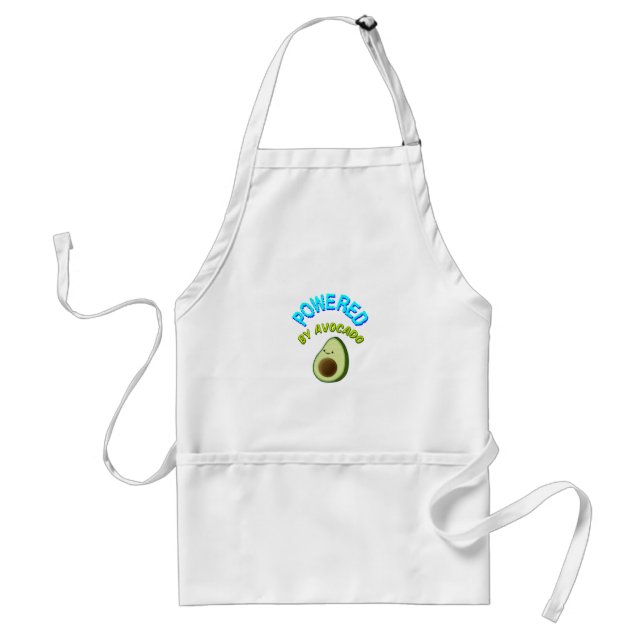 Powered By Avocado Standard Apron (Front)