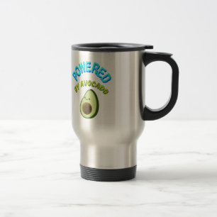 Powered By Avocado Travel Mug