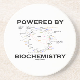 Powered By Biochemistry (Krebs Cycle) Coaster