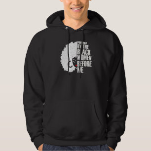 Powered By Black Women Melanin African Black Histo Hoodie