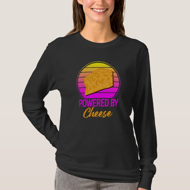 Powered By Cheese T-Shirt (Front)