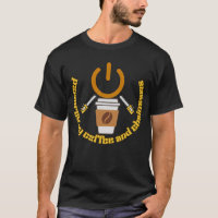 Powered by Coffee and Chainsaws Funny Lumberjack