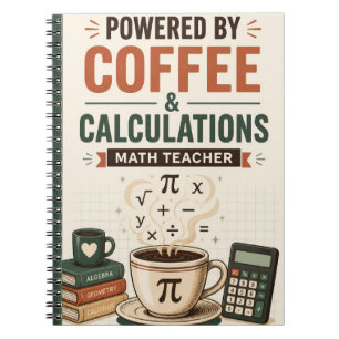 Powered by Coffee Calculations Math Teacher Notebook
