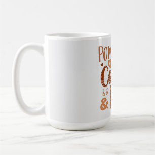 Powered by Coffee & Love – Cute Mom Life Design Mug