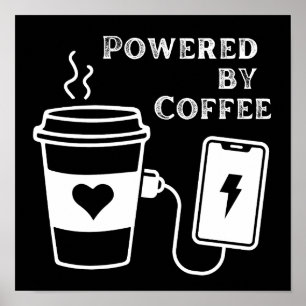 Powered by Coffee Poster