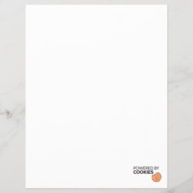 Powered by Cookies Flyer (Front)