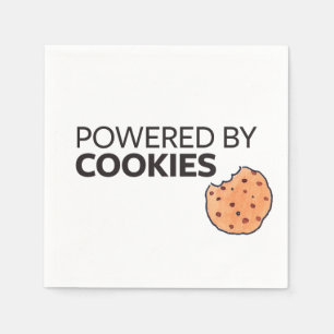 Powered by Cookies Napkin
