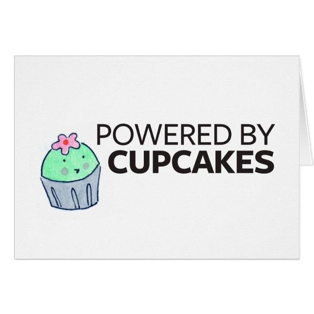 Powered by Cupcakes (Front Horizontal)
