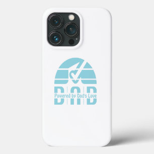 Powered by Dad's Love: Making Memories with Hugs iPhone 13 Pro Case