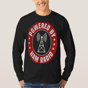 Powered By Ham Radio Costume Radio Operator 1 T-Shirt