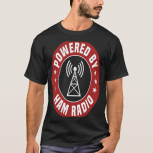 Powered By Ham Radio Costume Radio Operator 1 T-Shirt