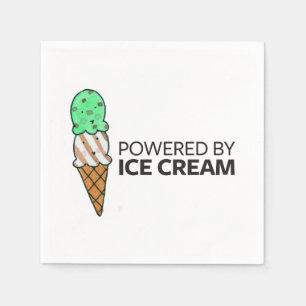 Powered by Ice Cream Napkin