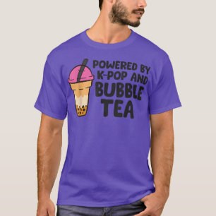 Powered By K-pop And Bubble Tea T-Shirt