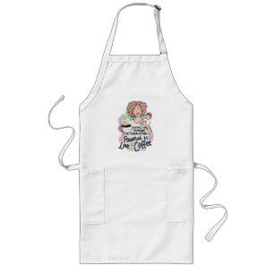 Powered by Love & Coffee – Funny Mother’s Day Long Apron