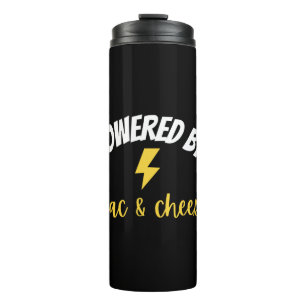 Powered By Mac and Cheese Thermal Tumbler