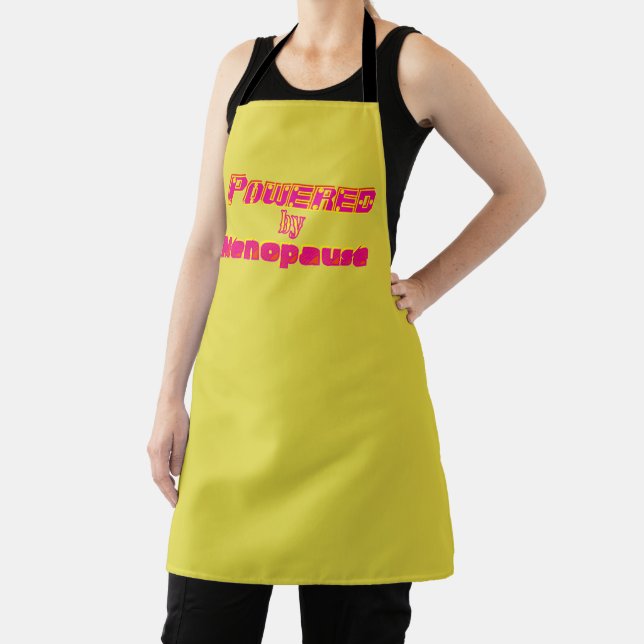 Powered by Menopause 1 Apron (Insitu)
