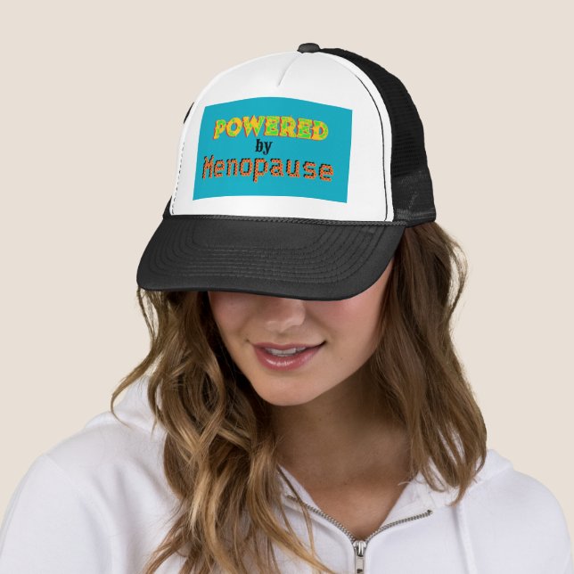 Powered by Menopause 3 Trucker Hat (In Situ)