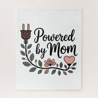Powered By Mom Jigsaw Puzzle