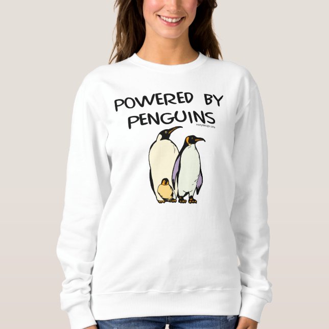 Powered By Penguins Sweatshirt (Front)
