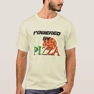 Powered By Pizza T-Shirt