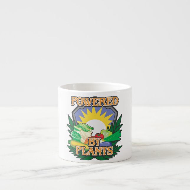 Powered by Plants Espresso Cup (Front)