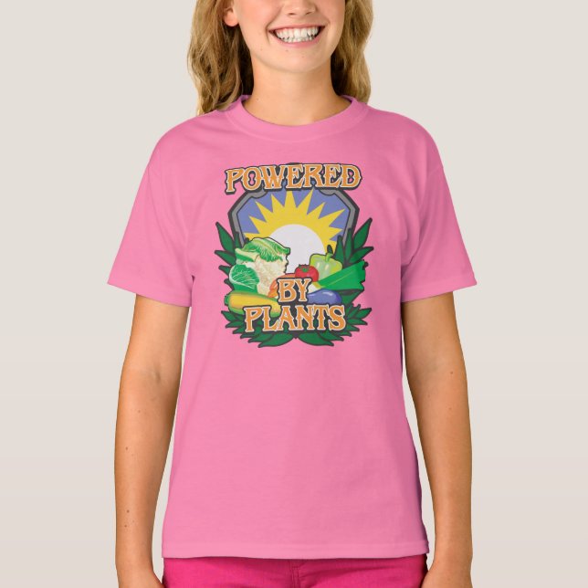Powered by Plants T-Shirt (Front)