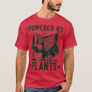 Powered By Plants, Vegan Bodybuilding Bison Vegeta T-Shirt