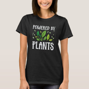 Powered By Plants  Vegan Plants T-Shirt