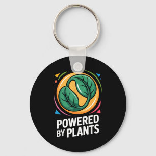 Powered By Plants Veggie Lovers Eco-friendly Lifes Key Ring