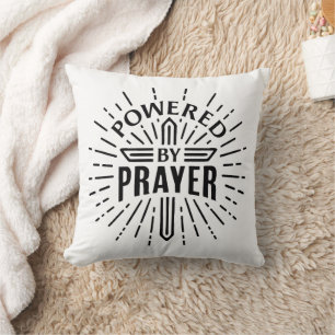Powered by prayer cushion