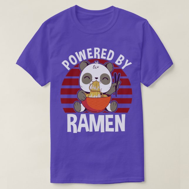 Powered By Ramen T-Shirt (Design Front)