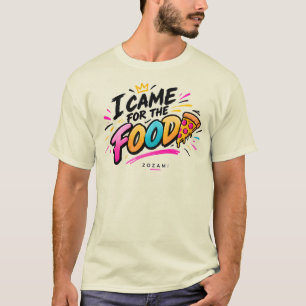 Powered by Snacks – Food Lover Unisex T-Shirt