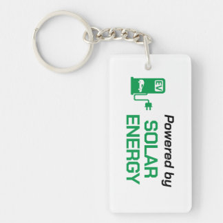 Powered by Solar Energy - Acrylic Key Ring