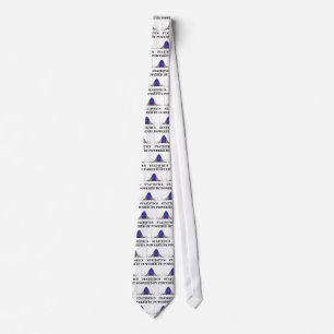 Powered By Statistics (Stats Humour) Tie
