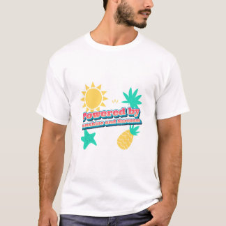 Powered by Sunshine and Sarcasm Solar Energy T-Shirt