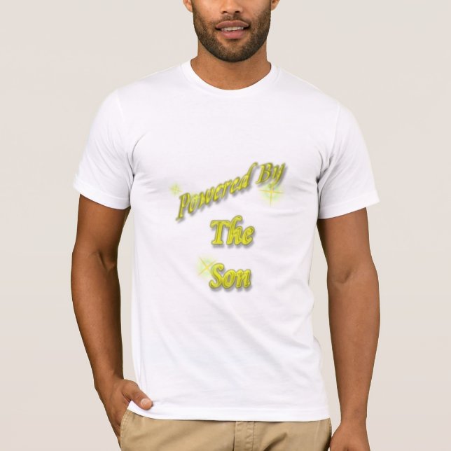 Powered by the Son t-shirt (Front)