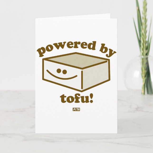 Powered By Tofu Card (Front)