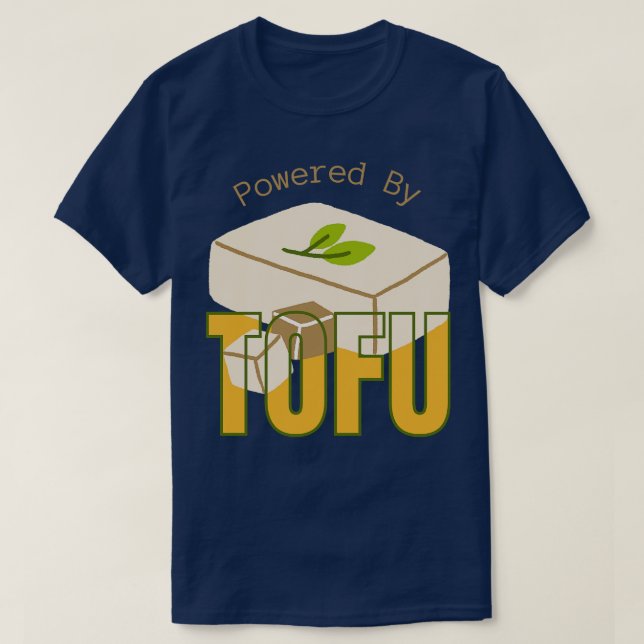 powered by tofu T-Shirt (Design Front)