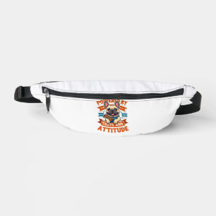 Powered By Treats And Attitude French Bulldog Vint Bum Bags