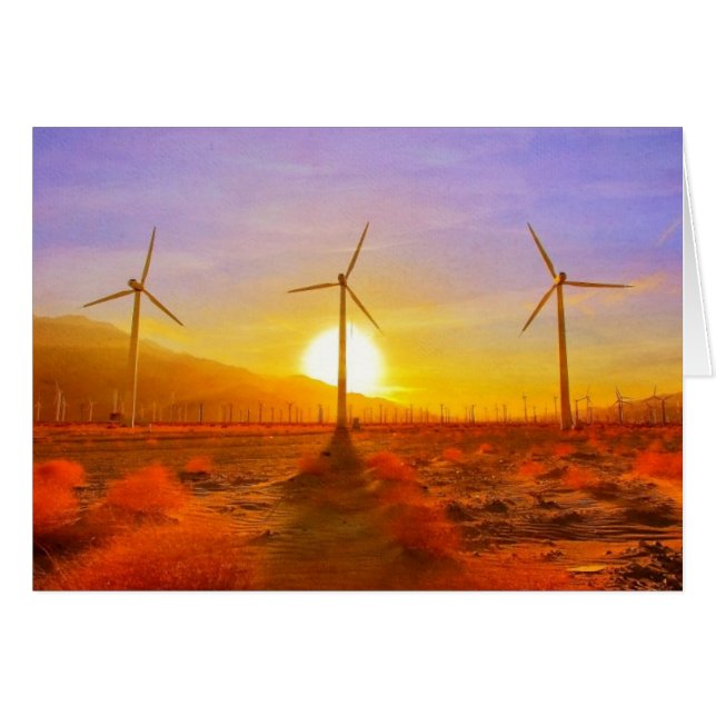 Powered by Wind (Front Horizontal)