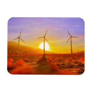 Powered by Wind Magnet