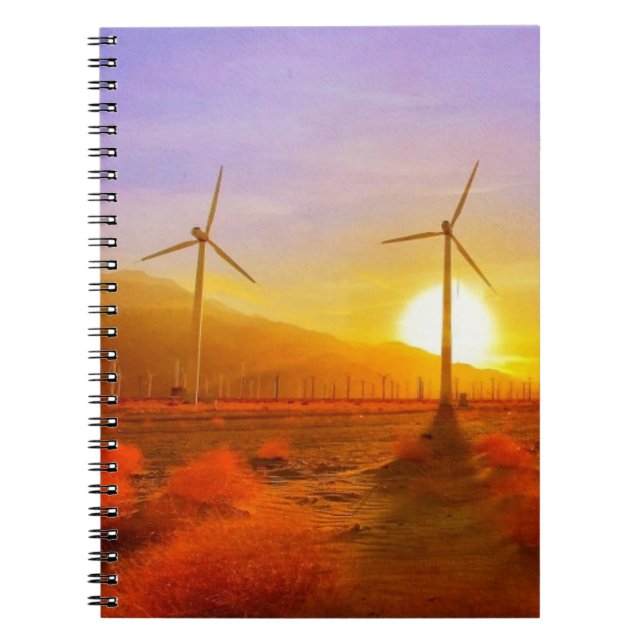 Powered by Wind Notebook (Front)