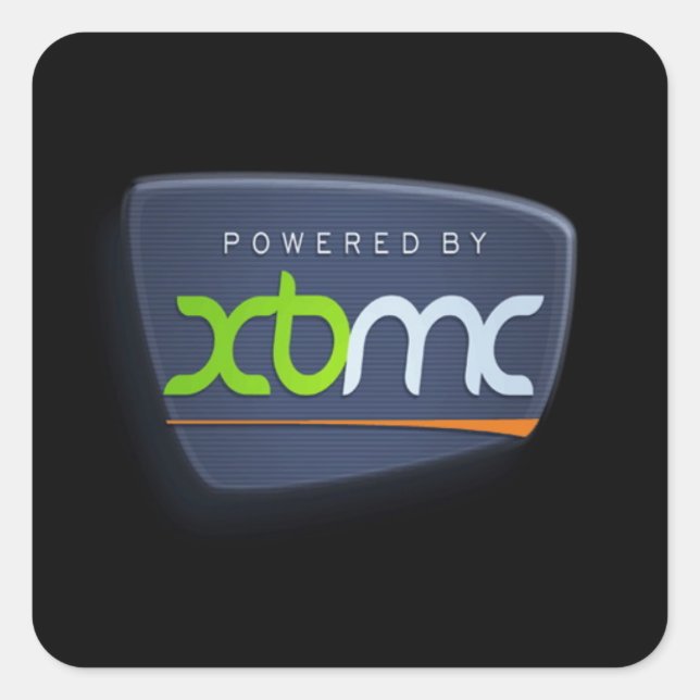 Powered By XBMC Stickers (Front)