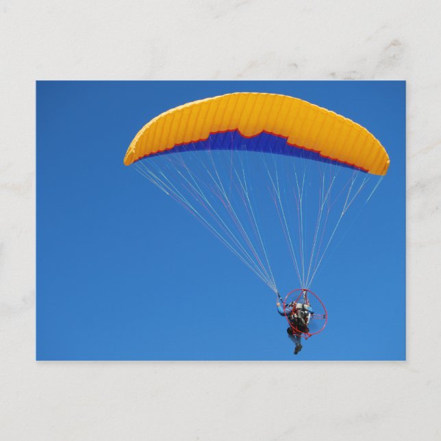 Powered Paraglider Postcard (Front)