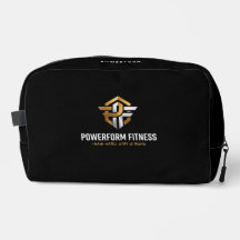 PowerForm Fitness Luxury Gold Emblem Accessory Pou