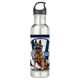 Powerful Breed Dog: German Shepherd 710 Ml Water Bottle