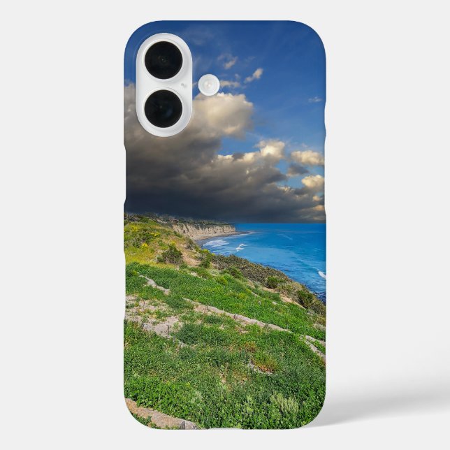 Powerful Clouds over Point Dume Case-Mate iPhone Case (Back)